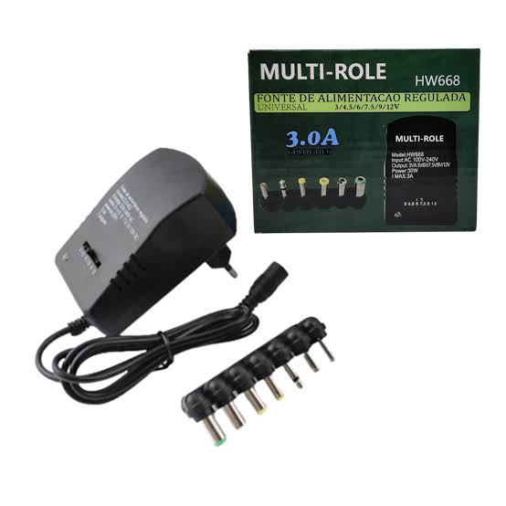 Transformador 5V 3A UNIVERSAL - 7 PUNTAS