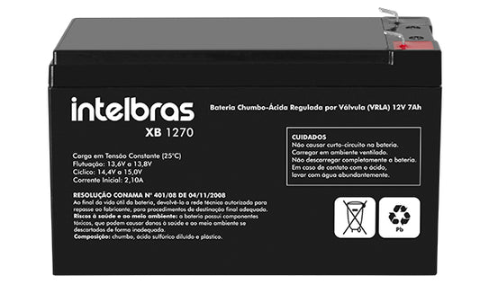Batería UPS 12V 7A Intelbras XB 1270