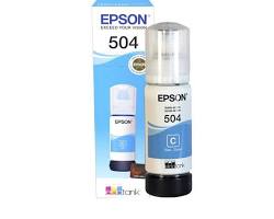 TINTA ORIGINAL EPSON 504 CYAN