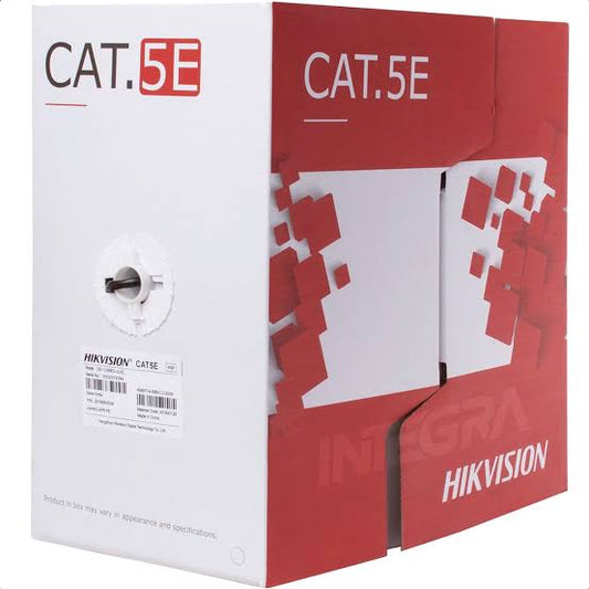 Bobina cable UTP 5e Exterior Hikvision
